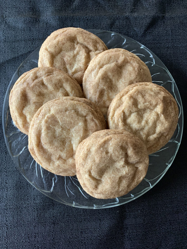 Half a Dozen Snickerdoodle Cookies